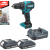 סט מברגה/מקדחה 18V רוטטת  MAKITA DHP490