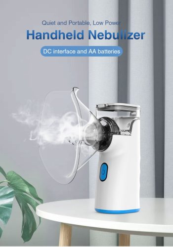 מכשיר אינהלציה נייד (על סוללות) לפעוטות / בוגרים 