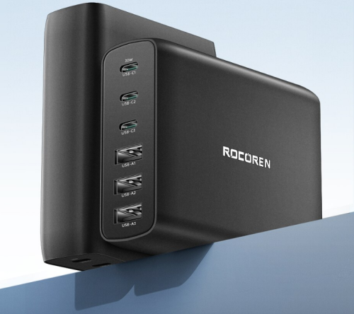 פלאג טעינה Rocoren 100W – שש יציאות!