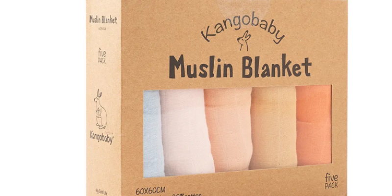 מארז 5 חיתולי בד Kangobaby (מגוון סטים לבחירה)