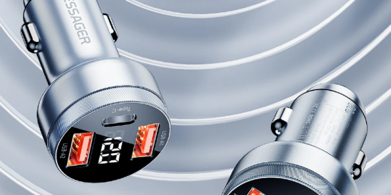 פלאג טעינה לרכב Essager 80W