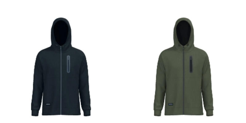 מעיל SOFTSHELL עם כובע ובטנת פליז UMBRO
