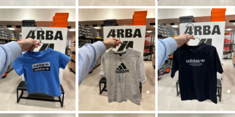 בגדי אדידס ילדים ב-29.99 ₪
