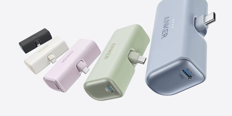 מטען נייד קומפקטי Anker Nano Power Bank 5000mAh