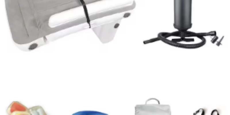 כרית ילדים מתנפחת למטוס כולל משאבה