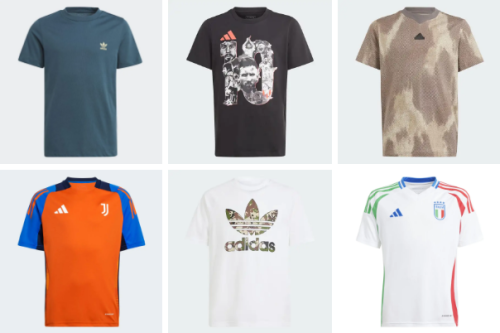 בגדי אדידס ילדים ונוער ב-50% הנחה!