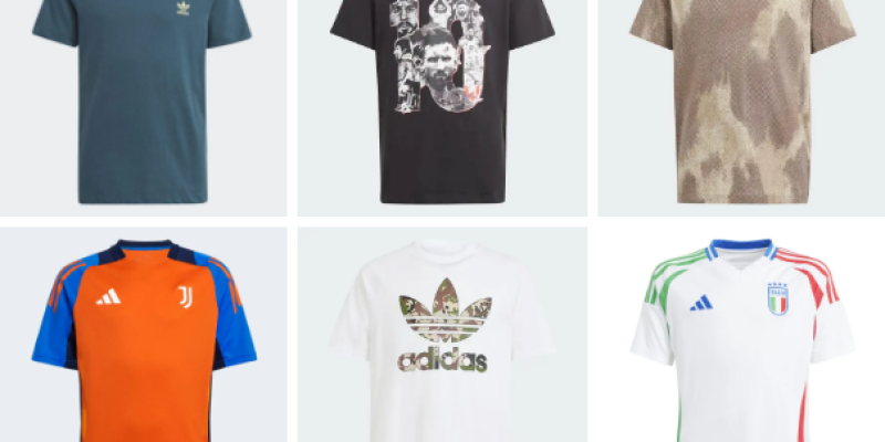 בגדי אדידס ילדים ונוער ב-50% הנחה!