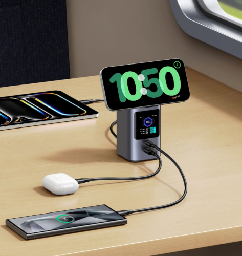 מטען נייד 20,000mAh משולב טעינה אלחוטית UGREEN 145W