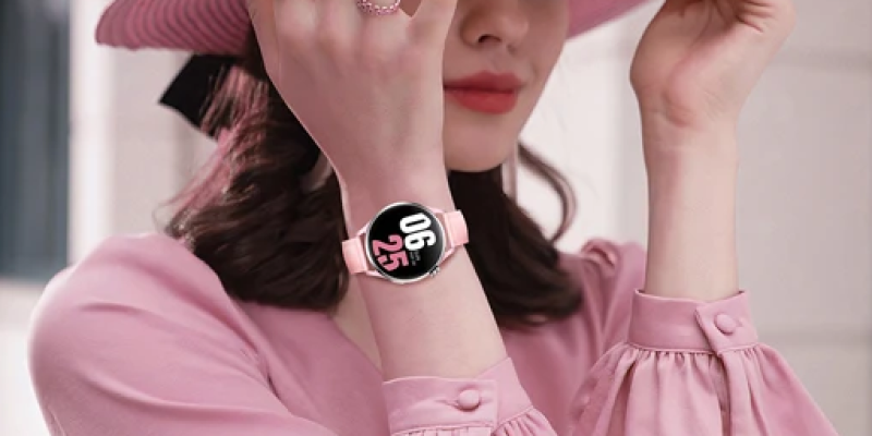 שעון חכם לנשים Kieslect Lora 3 עם תמיכה מלאה בעברית