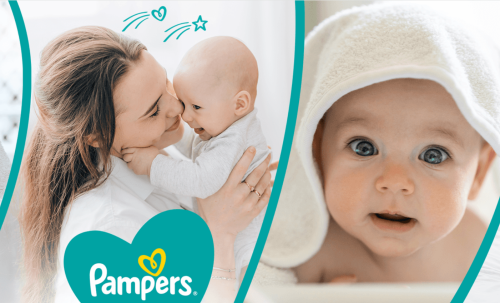 מארזי 3/4 חבילות חיתולים לתינוק מבית Pampers