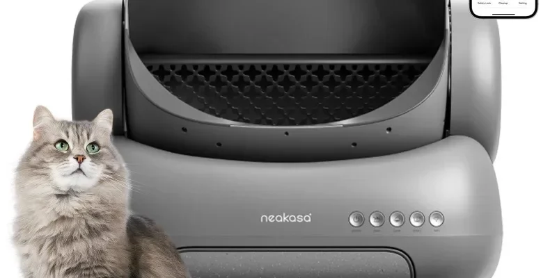 קופסת חול אוטומטית לחתולים Neakasa M1