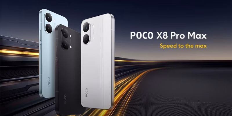 סמארטפון POCO X8 Pro Max גרסה גלובאלית