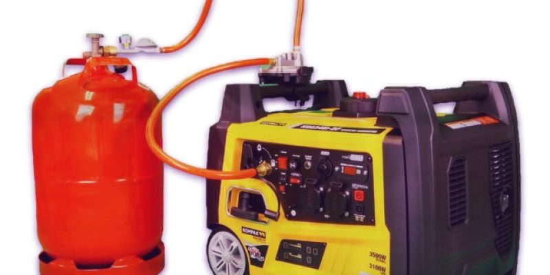 גנרטור אינוורטר מושתק גז / בנזין 3500W Kompak