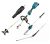כלי מולטי 18V נטען + 4 אביזרים שונים MAKITA DUX18ZX4 (גוף בלבד)