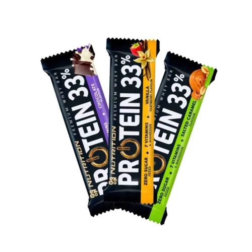 חטיף חלבון פרוטאין 25 יח׳ Protein 33% Go oN Nutrition