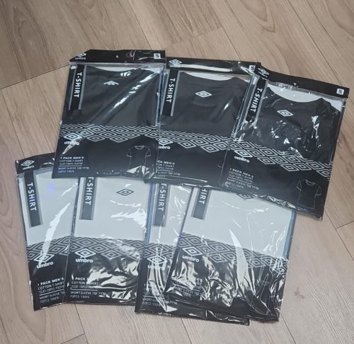 חולצות Umbro טישרט שרוול קצר – 5 יחידות