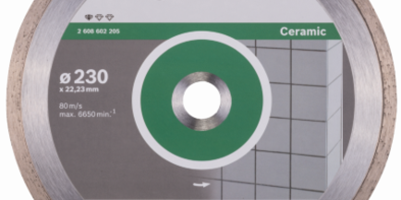 דיסק יהלום "9 / 230 מ"מ לקרמיקה Bosch Diamond Cutting Standard for Ceramic