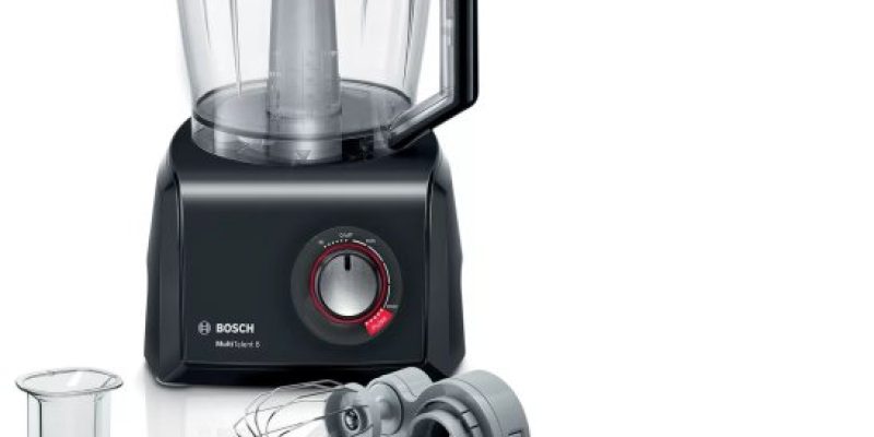 מעבד מזון 3.9 ליטר Bosch 1250W MultiTalent 8 – צבע שחור
