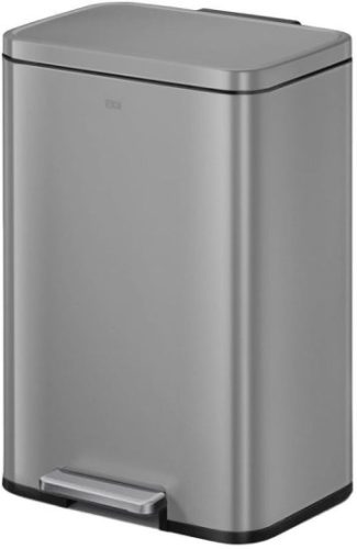 פח אשפה מרובע 50 ליטר דגם Medison מבית Eko – צבע אפור