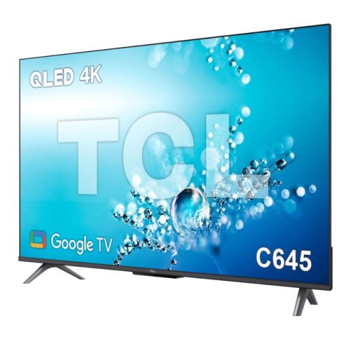 טלוויזיה חכמה 50" 4K TCL טי.סי.אל QLED 50C645
