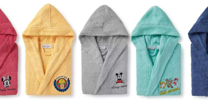 חלוק רחצה לילדים ממותג מהדמויות הכי אהובות!