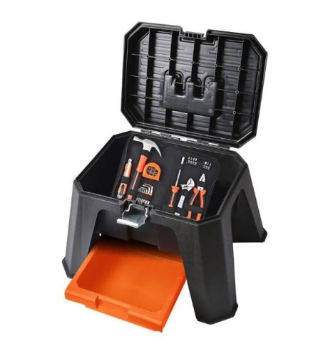 ארגז כלים שרפרף עם 24 אביזרים TACTIX