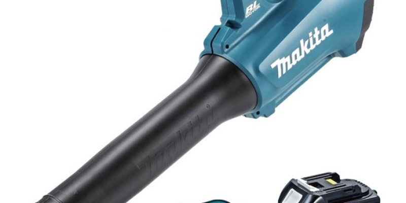 מפוח מקיטה עוצמתי 18V ללא פחמים דגם XBU03 + סוללה 4A ומטען Makita