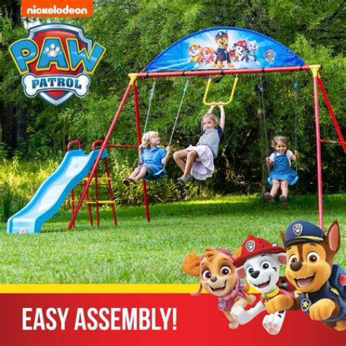 מתקן נדנדות מפרץ ההרפתאות לגינה/ לחצר PAW Patrol