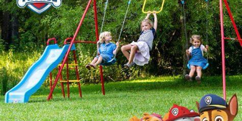 מתקן נדנדות מפרץ ההרפתאות לגינה/ לחצר PAW Patrol