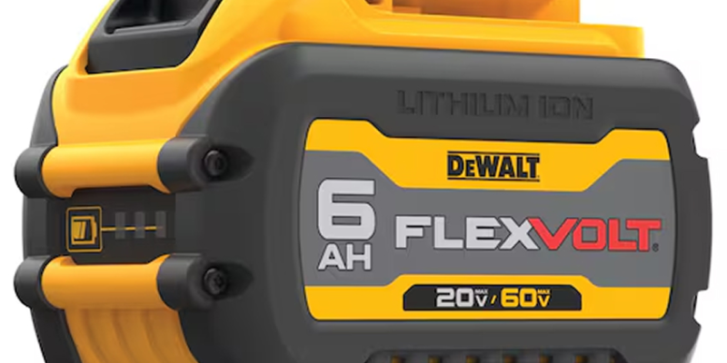 סוללת דיוולט פלקסוולט DEWALT FLEXVOLT 20V/60V MAX דגם DCB606