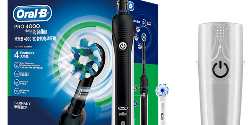 מברשת שיניים חשמלית אורל בי Oral B 4000