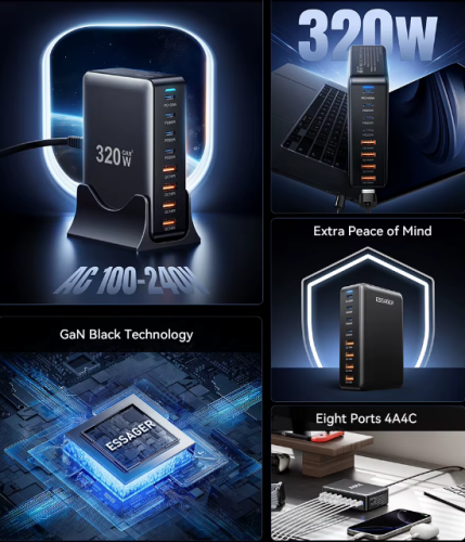 מטען שולחני Essager 320W