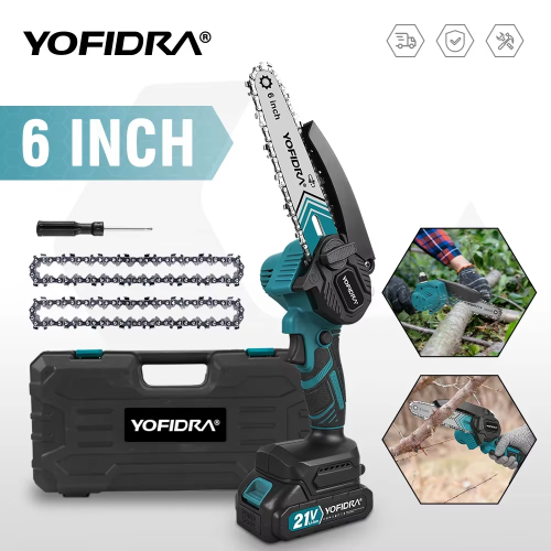 מסור שרשרת ביתי 6" מבית YOFIDRA 