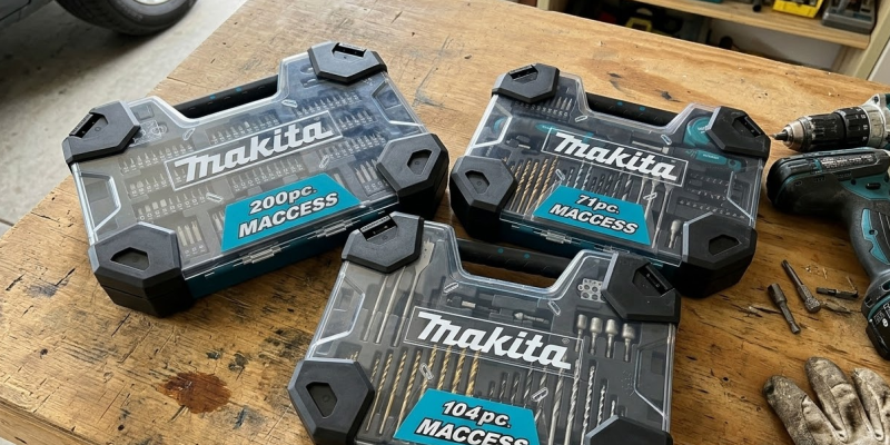 סטים מבית מקיטה Makita של שלל מקדחים וביטים!