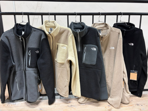 פליזים נדירים של THE NORTH FACE בחיסול מלאי!