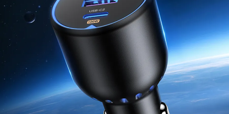 פלאג טעינה לרכב UGREEN 130W עם 3 פורטים כולל קירור פנימי!