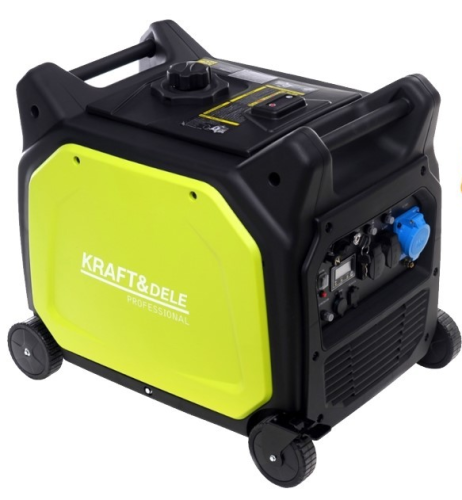 גנרטור אינוורטר מושתק בנזין 9.4KVA חד פאזי Kraft&Dele דגם KD682