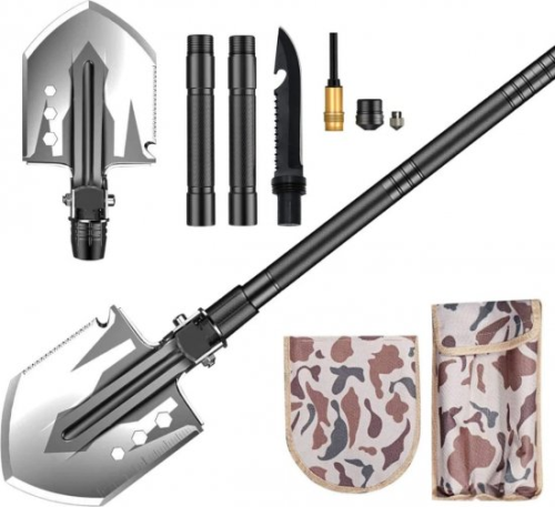 ערכת את חפירה מתקפל 11 ב-1 בנרתיק צבאי JTR00037