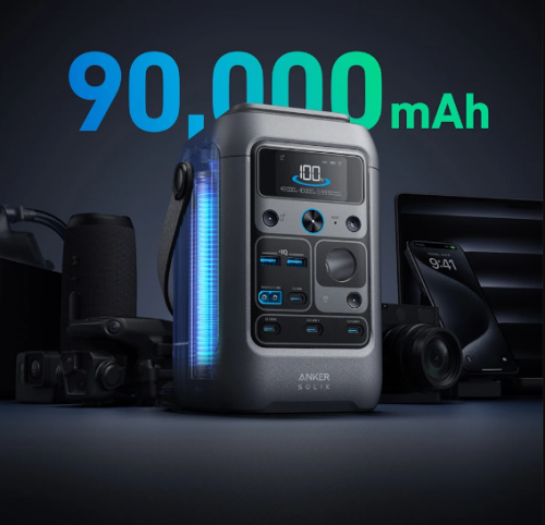 תחנת כוח נטענת אנקר Anker SOLIX C300 DC