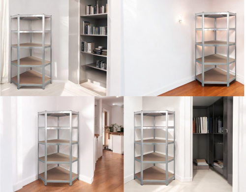 קיט מדפים מודולרי פינתי GANTZ