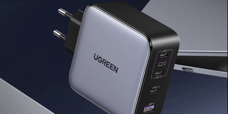 מטען קיר UGREEN Nexode GaN 200W – כוח על בגרסה קומפקטית!