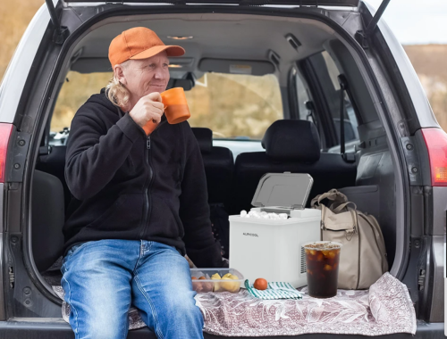 מכונת קרח לרכב – Alpicool CZB15