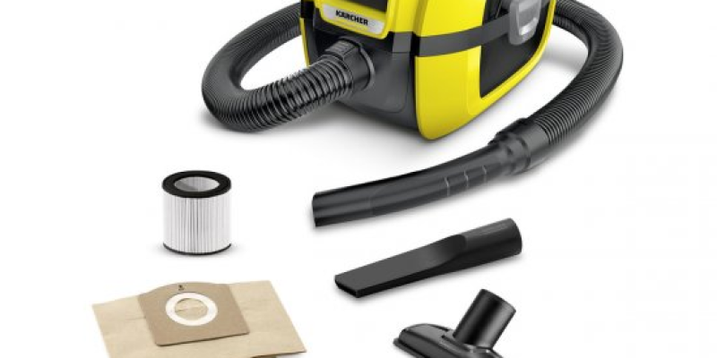 שואב אבק יבש/רטוב נטען 7 ליטר Karcher 18V WD1 Compact Battery – כולל סוללה ומטען