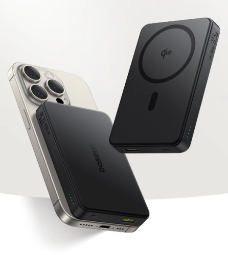 מטען נייד אלחוטי מגנטי Baseus Qi2 