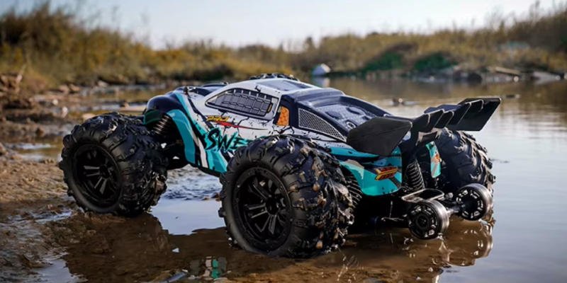 מכונית על שלט 50 קמ"ש – כולל 2 סוללות (לסמן דגם  16102-RD-2B)