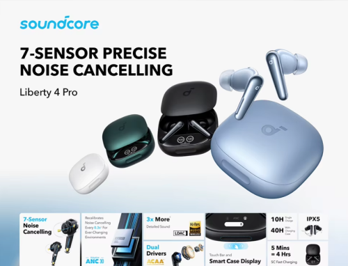 אוזניות בלוטות' soundcore by Anker Liberty 4 Pro 