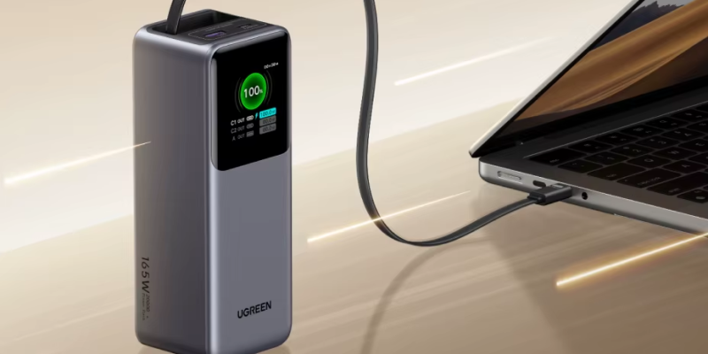 סוללה ניידת UGREEN Nexode 165W 20000mAh
