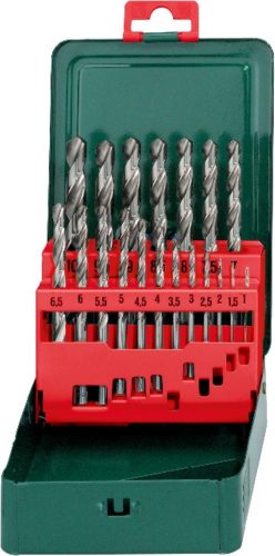 סט 19 מקדחים 1-10 מ"מ Metabo HSS-G