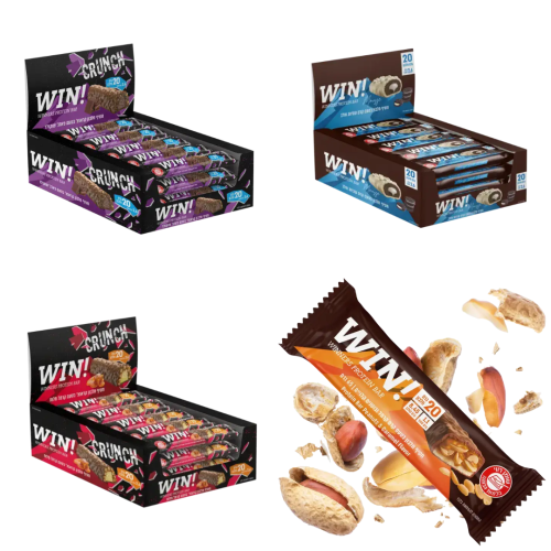 חטיף חלבון ווין 12 יח׳ – Win protein bar