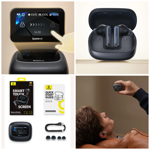 אוזניות בלוטות' באסוס Baseus Bowie M2s Ultra 